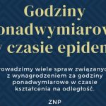 Wynagrodzenie za godziny ponadwymiarowe!